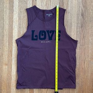 Spiritual Gangster Raglan Tank Top size Large